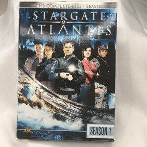 Stargate Atlantis DVD Season 1 Complete Preowned DENTED BOX Discs Great